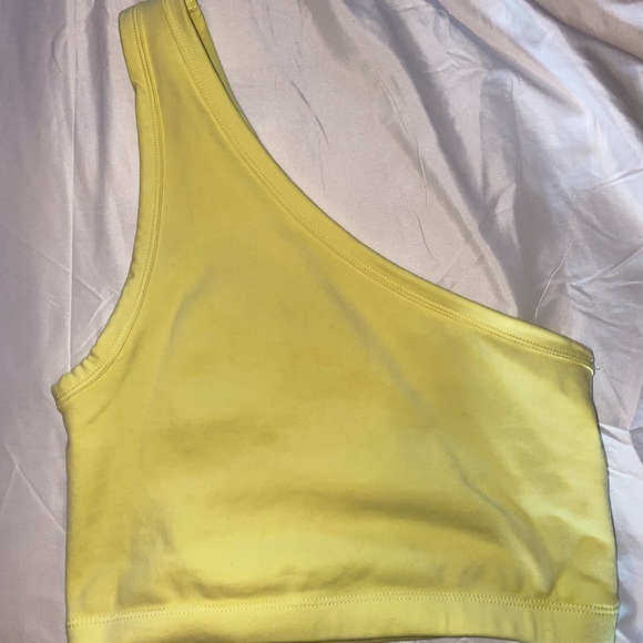 Zara Yellow Workout Set (2 Piece Set) - Picture 7 of 8